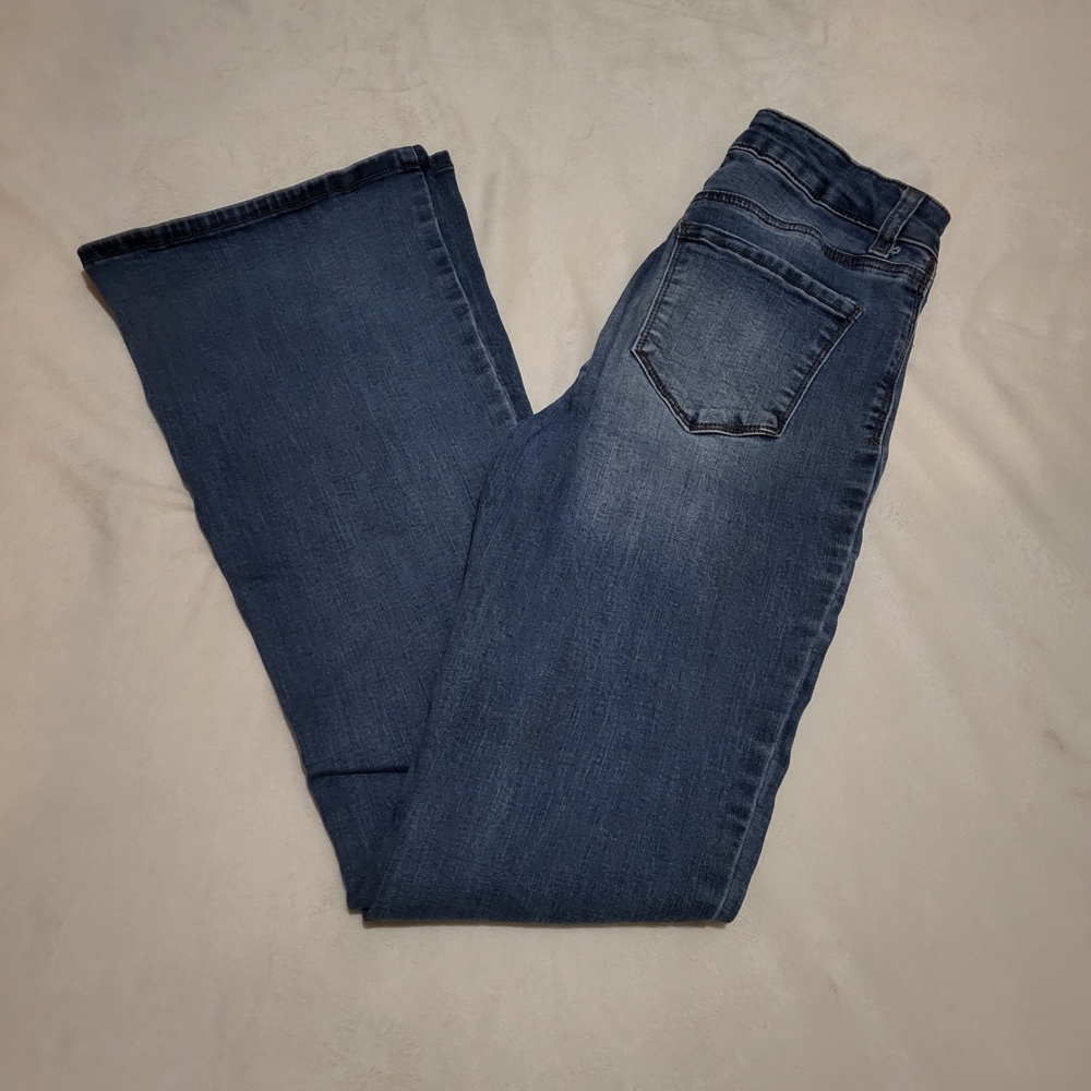 Forever 21 Dark Blue Flare Jeans